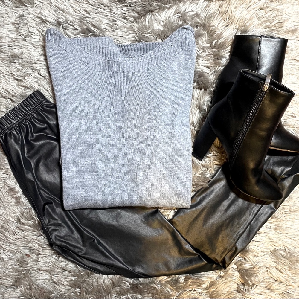 Grey Oversized Sweater